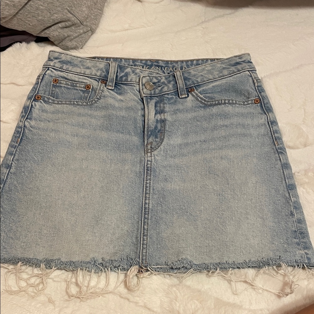 American Eagle stretch denim skirt